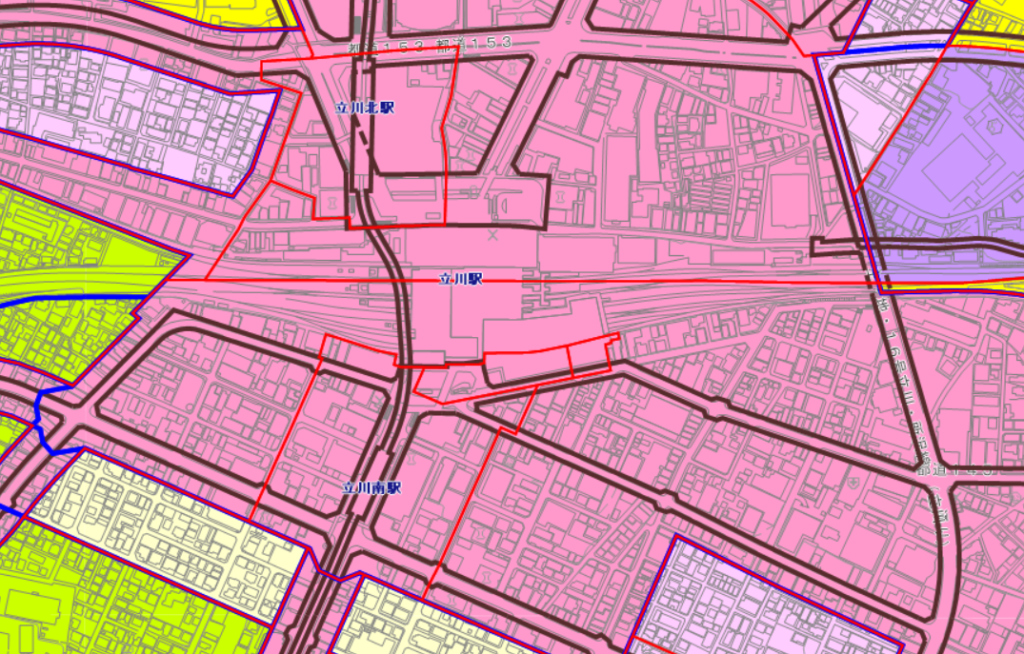 立川　用途地域
