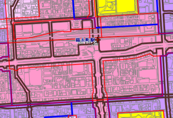 錦糸町　用途地域